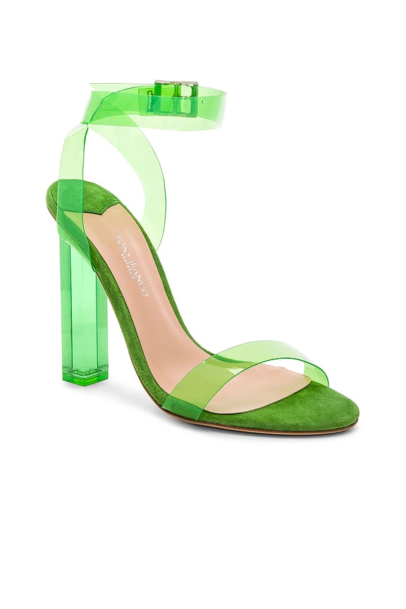 view 2 of 5 X REVOLVE Kiki Heel in Green Vynalite