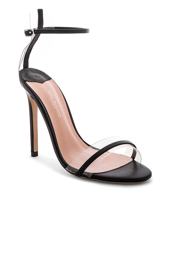 view 2 of 5 Kosumi Heel in Black Capretto