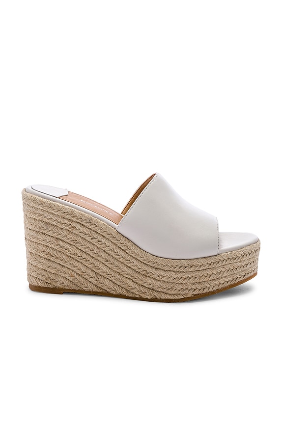 view 1 of 5 Farren Wedge in White Capretto
