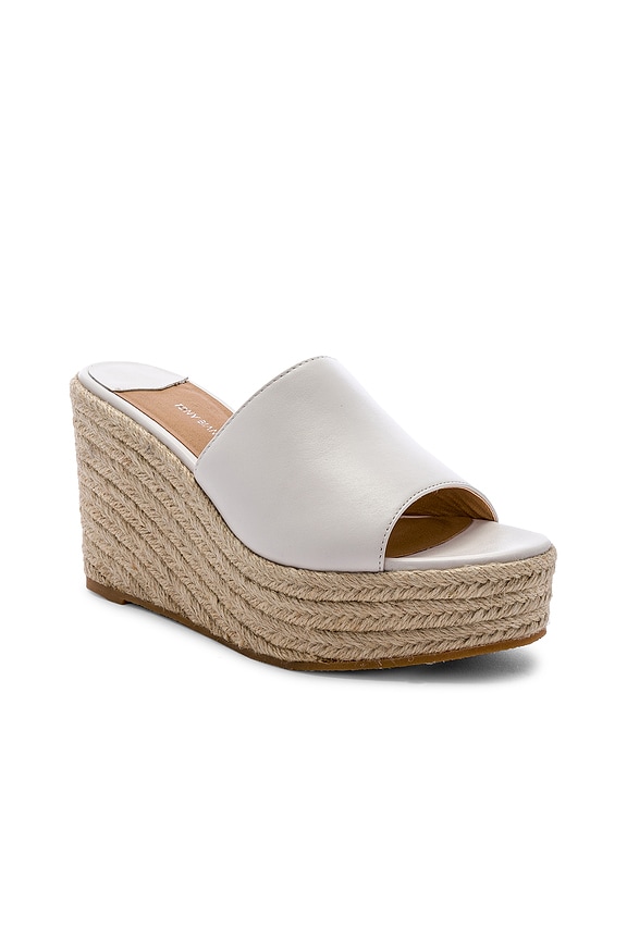 view 2 of 5 Farren Wedge in White Capretto