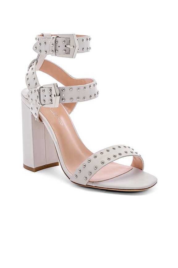 view 2 of 5 Dasha Sandal in White Capretto