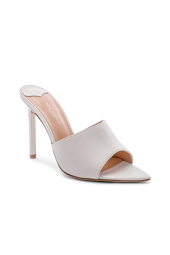 view 2 of 5 Marley Heel in White Capretto