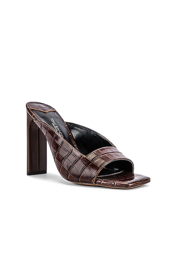 view 2 of 5 Frankky Mule in Choc Croc