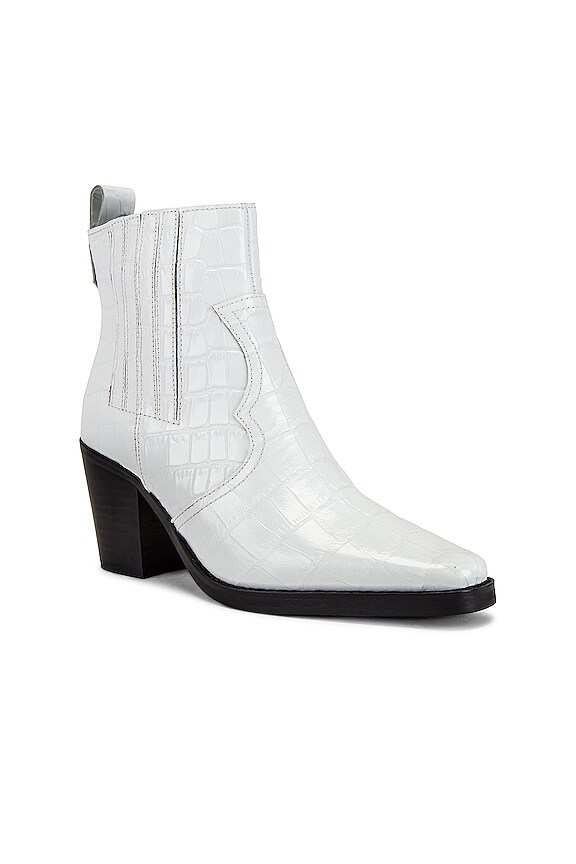 view 2 of 5 BOTÍN GLOSS in White Croc