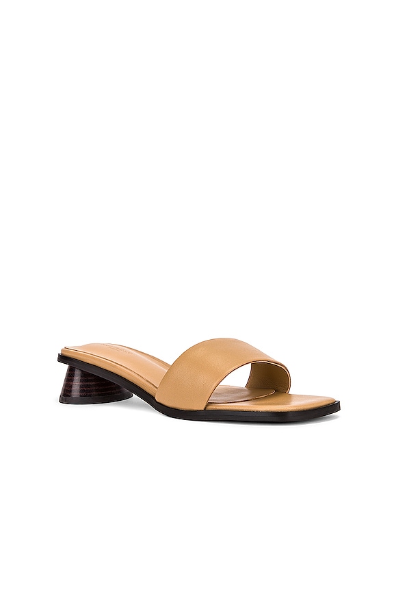 view 2 of 5 SANDALIA CHELSEY in Honey Sheep Nappa