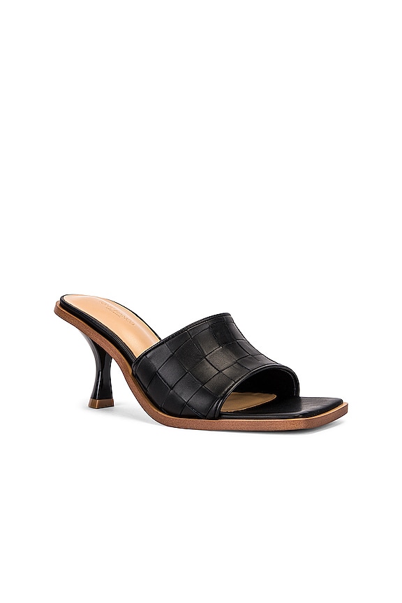 view 2 of 5 Olivia Sandal in Black Como