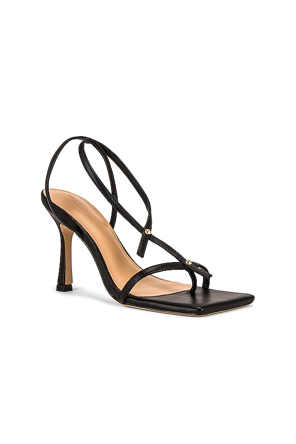 view 2 of 5 Lilly Sandal in Black Nappa