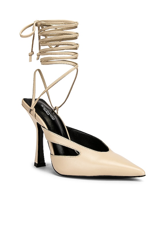 view 2 of 5 TACÓN PASSION in Vanilla Nappa