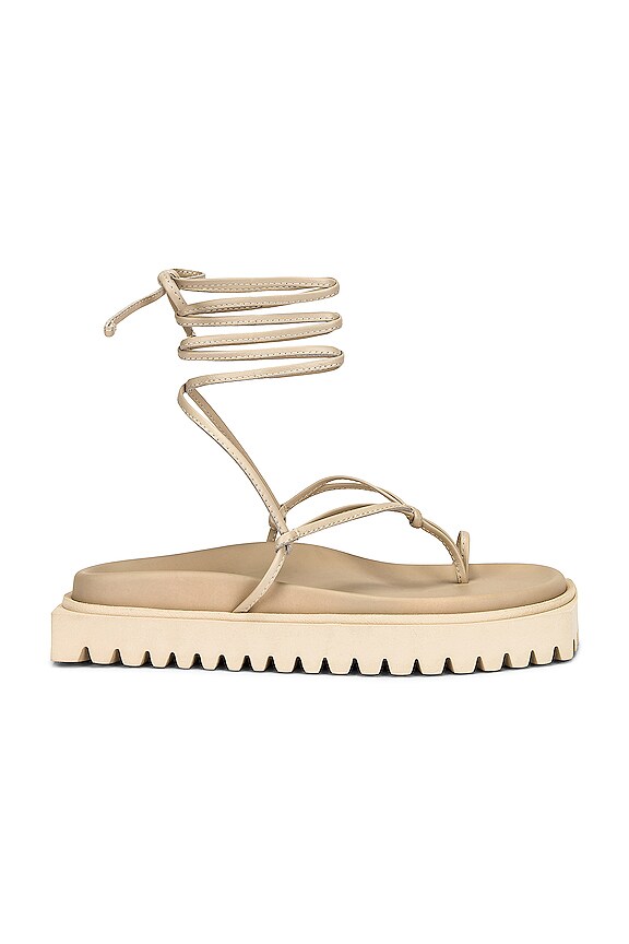 view 1 of 5 Tilli Sandal in Vanilla Nappa