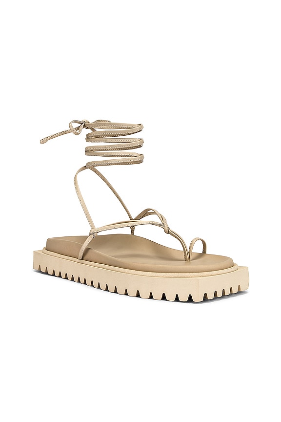 view 2 of 5 Tilli Sandal in Vanilla Nappa