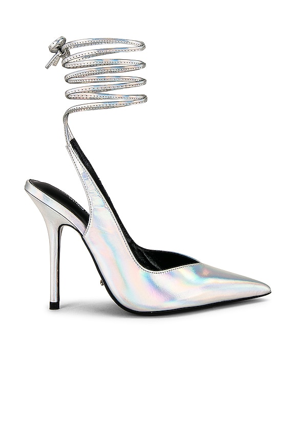 view 1 of 5 Glint Heel in Silver Illumine