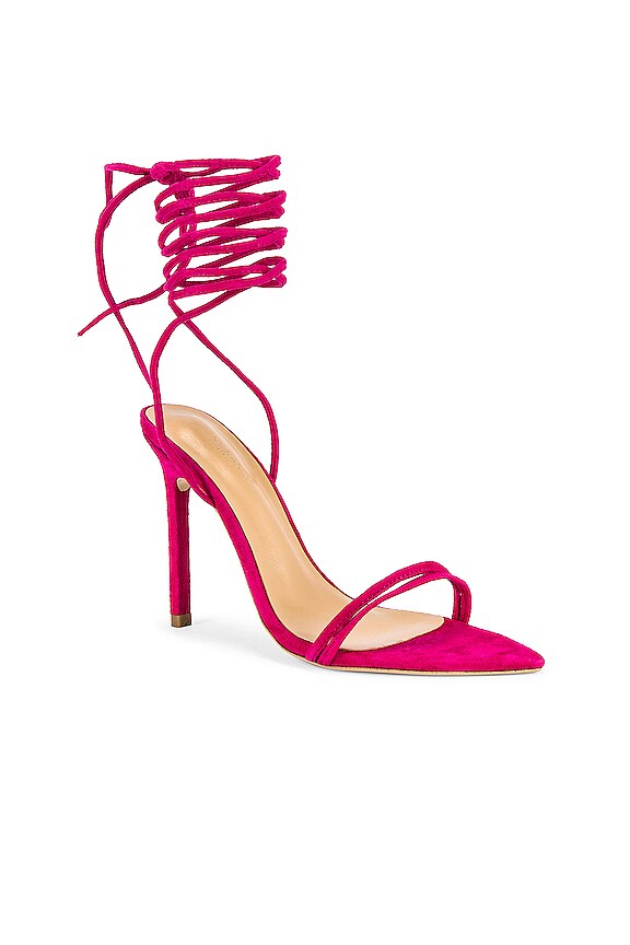 view 2 of 5 Millie Sandal in Lipstick Suede