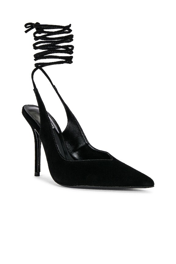 view 2 of 5 ESCARPINS GLINT in Black Suede