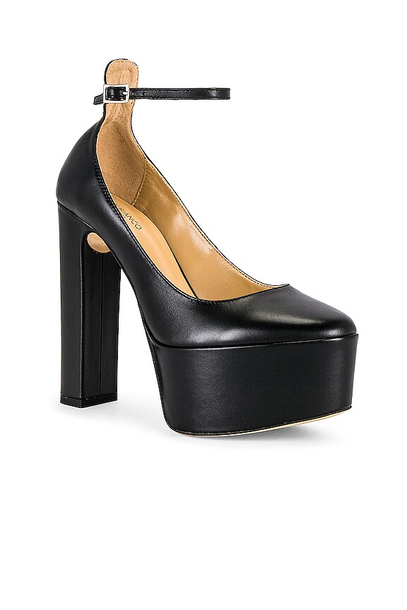 view 2 of 5 ESCARPINS JAGUAR PLATFORM in Black Como
