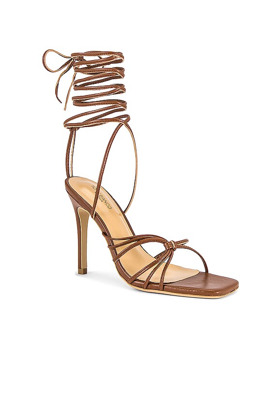 view 2 of 5 Feliz Sandal in Rust Nappa