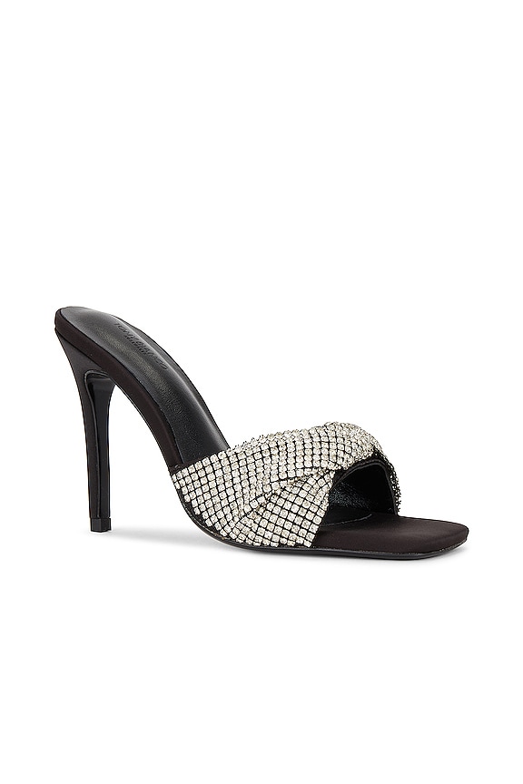 view 2 of 5 МЮЛИ FRINGE in Crystal & Black