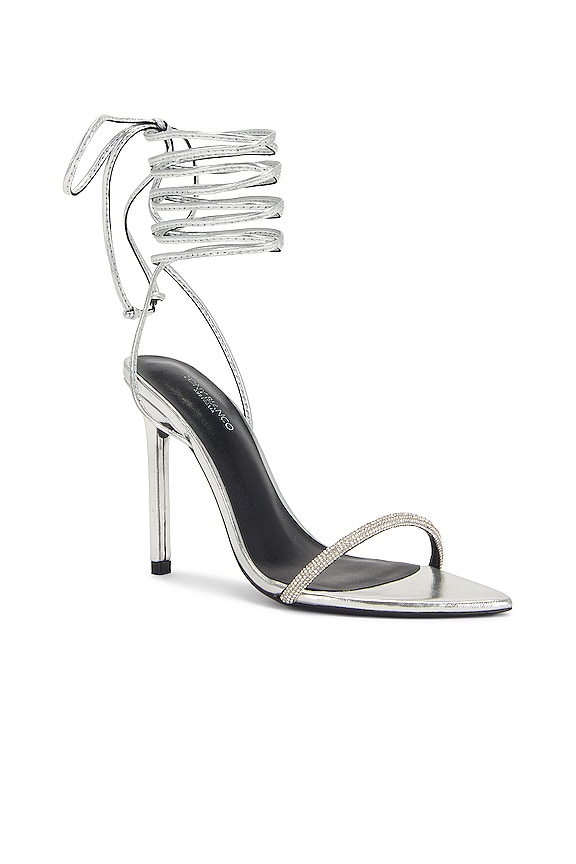 view 2 of 5 Makai Sandal in Silver Foil