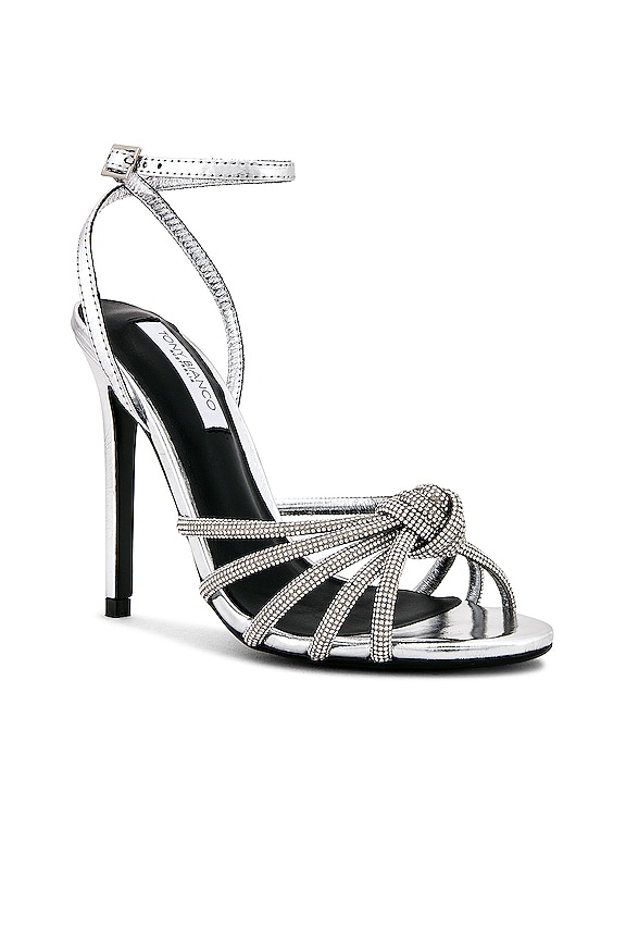 view 2 of 5 Kyla Sandal in Silver Foil