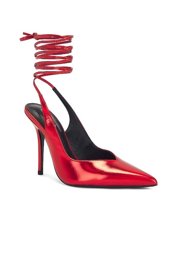 view 2 of 5 ESCARPIN GLINT in Red Illumine