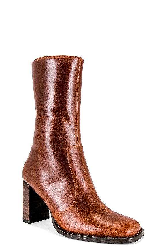 view 2 of 5 Atlanta Heeled Boot in Cognac