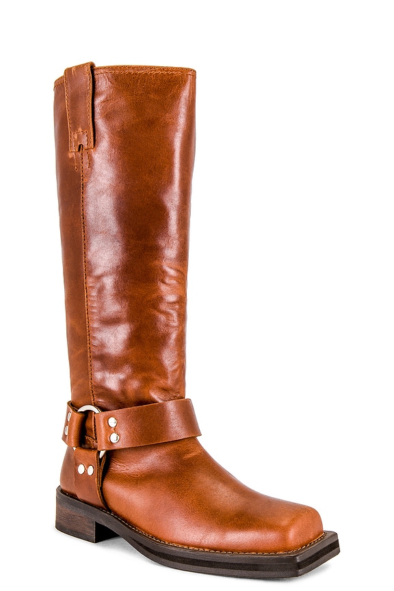 view 2 of 5 Biker Boot in Cognac