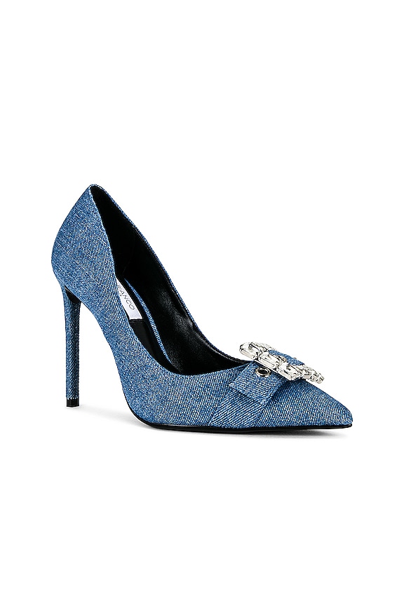 view 2 of 5 Abbey Pump in Washed Denim