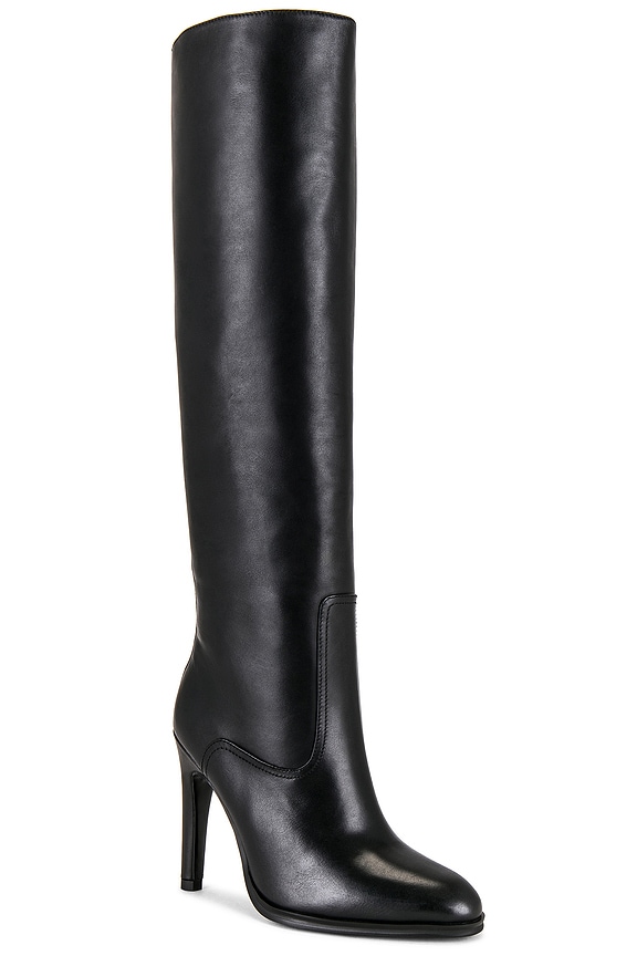 view 2 of 5 Hot Heeled Boot in Black Como
