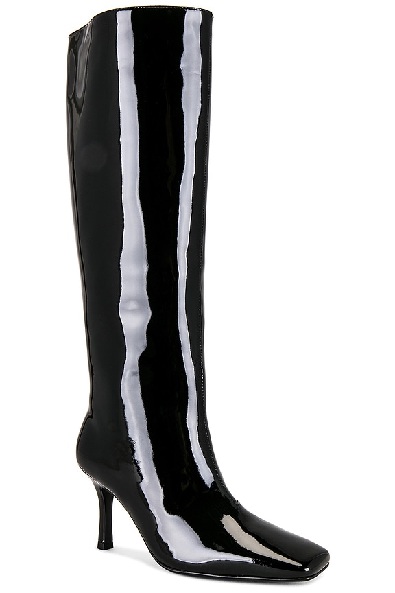 view 2 of 5 FIREHAWK 부츠 in Black Patent