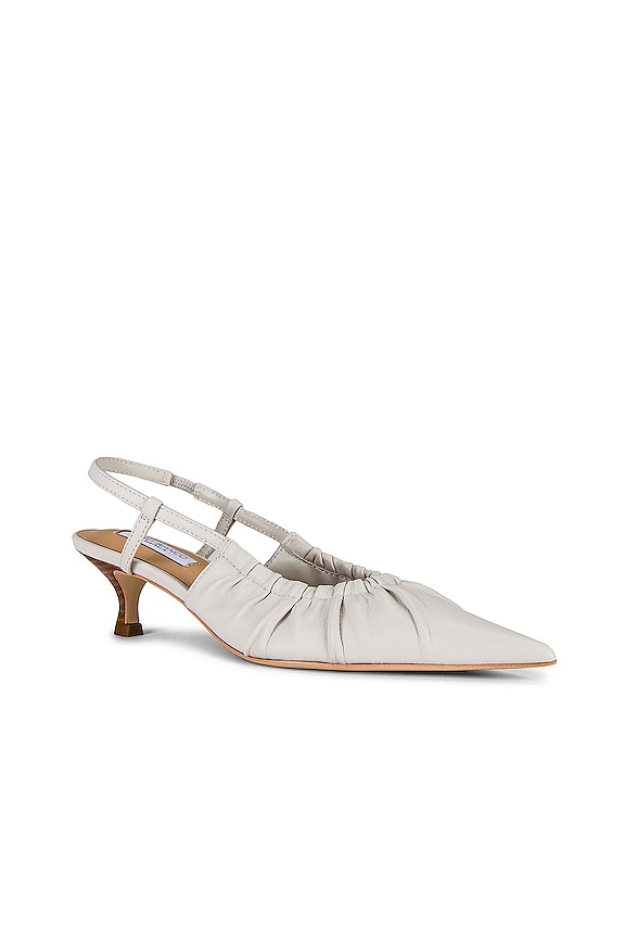 view 2 of 5 Kimchi Heel in Dove Nappa