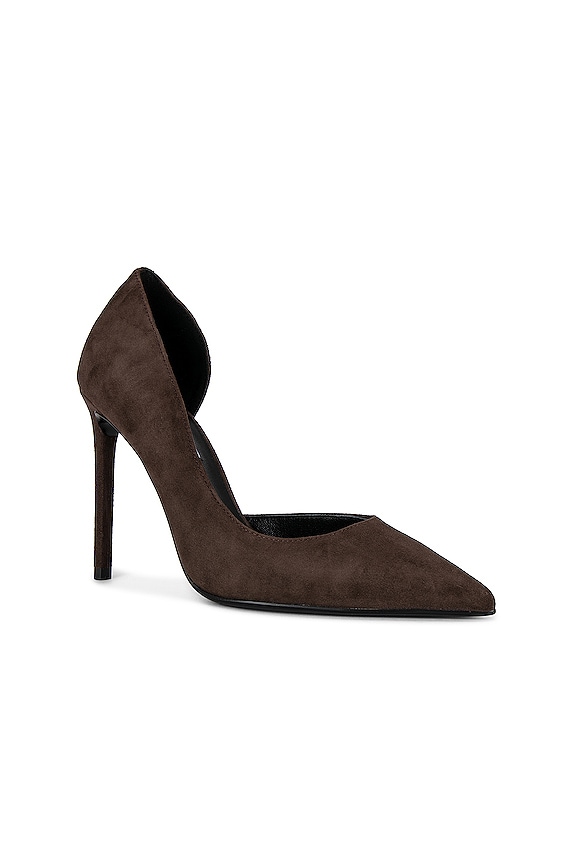 view 2 of 5 Alyx Heel in Espresso Suede