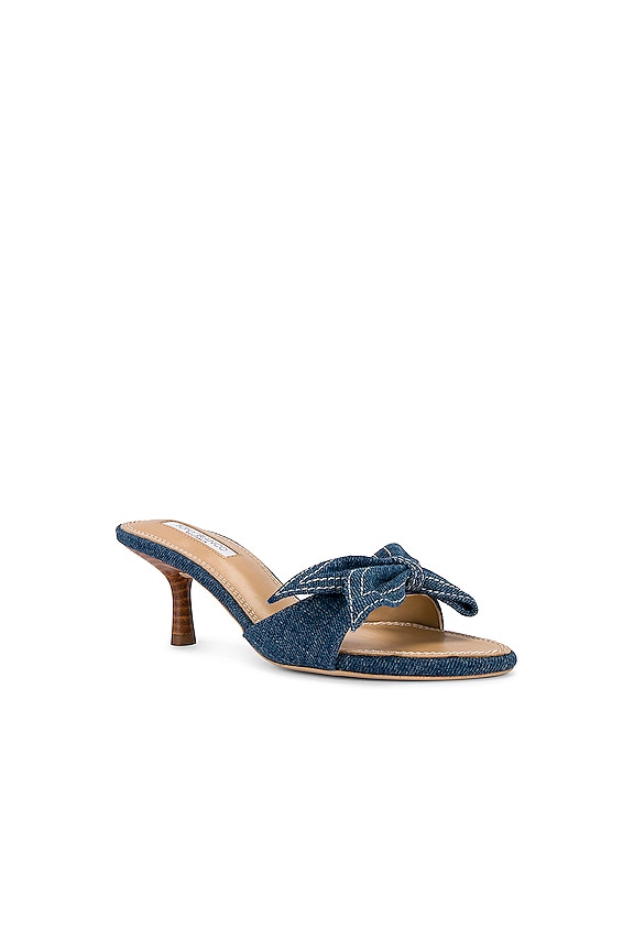 view 2 of 5 Dakota Mule in Vintage Denim