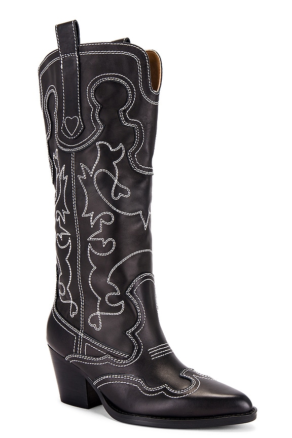 view 2 of 5 PRIMROSE ブーツ in Black Como