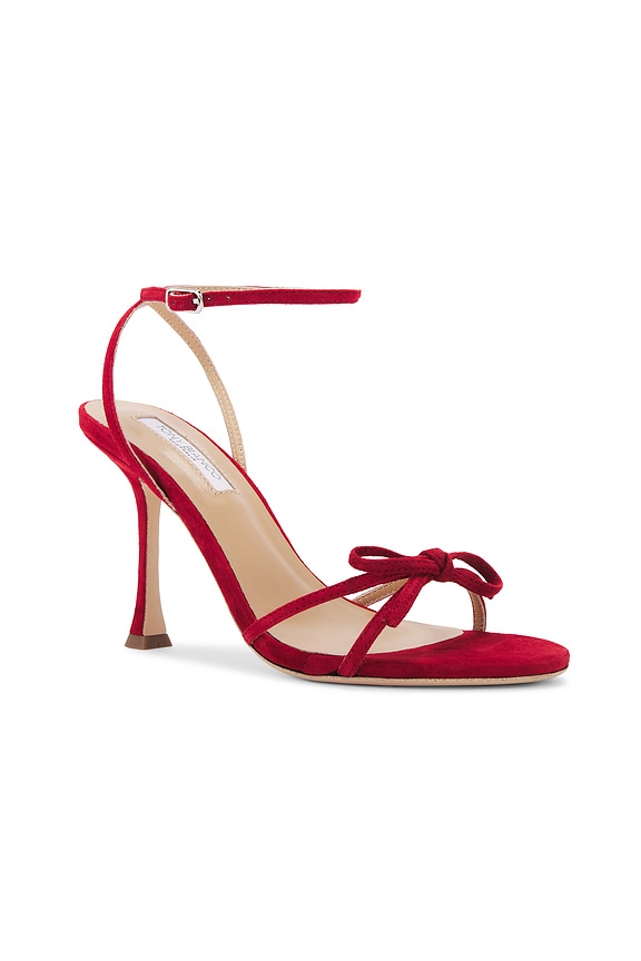 view 2 of 5 LOVER 샌들 in Red Suede