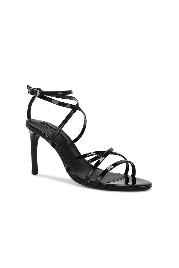 view 2 of 5 Majorca Sandal in Black Patent