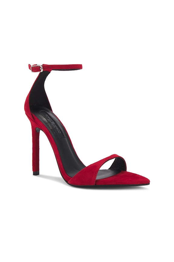 view 2 of 5 Martini Sandal in Red Suede
