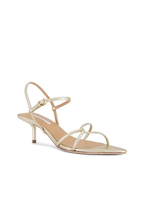 view 2 of 5 Florida Sandal in Gold Nappa Metallic