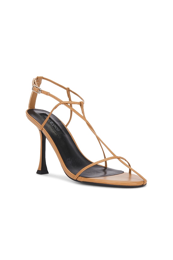 view 2 of 5 Lily Heel in Tan Nappa