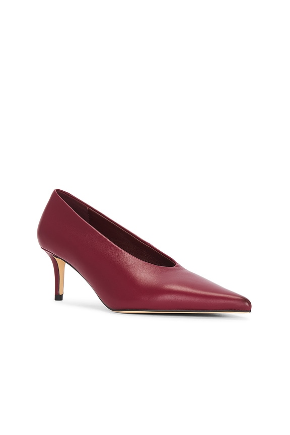view 2 of 5 Dries Heel in Bordeaux Nappa