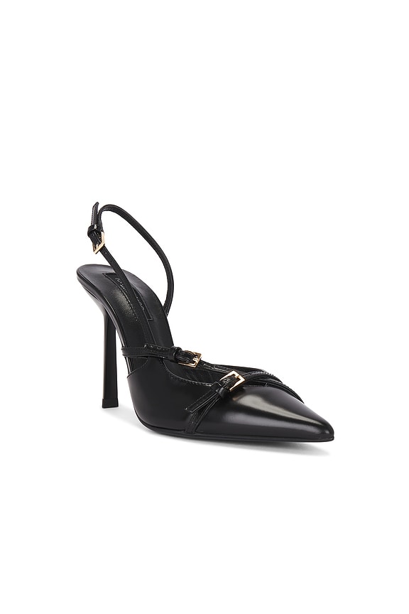 view 2 of 5 Garda Sling Back in Black Hi Shine