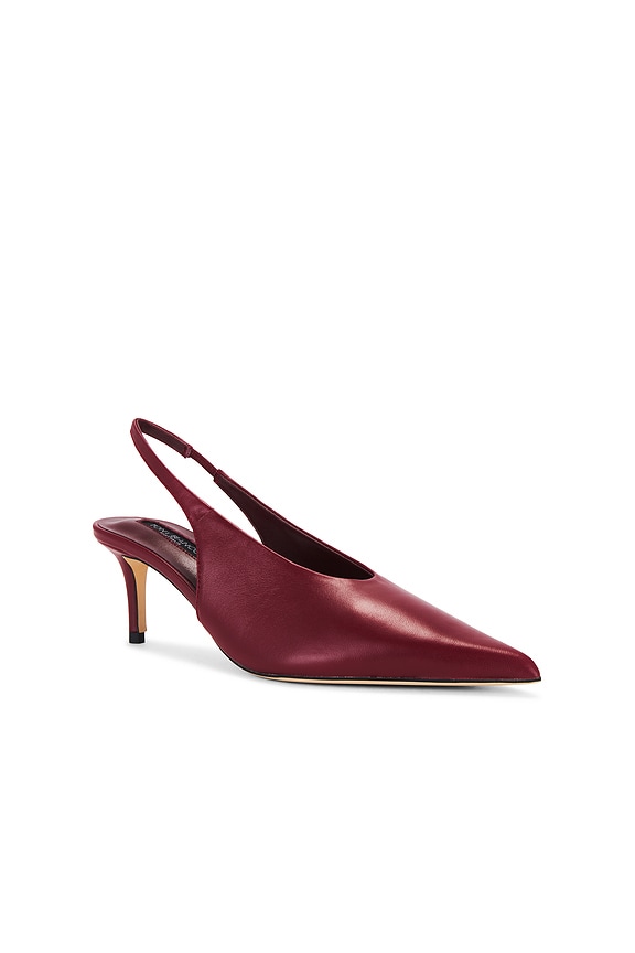 view 2 of 5 TACÓN DIVA in Bordeaux Nappa