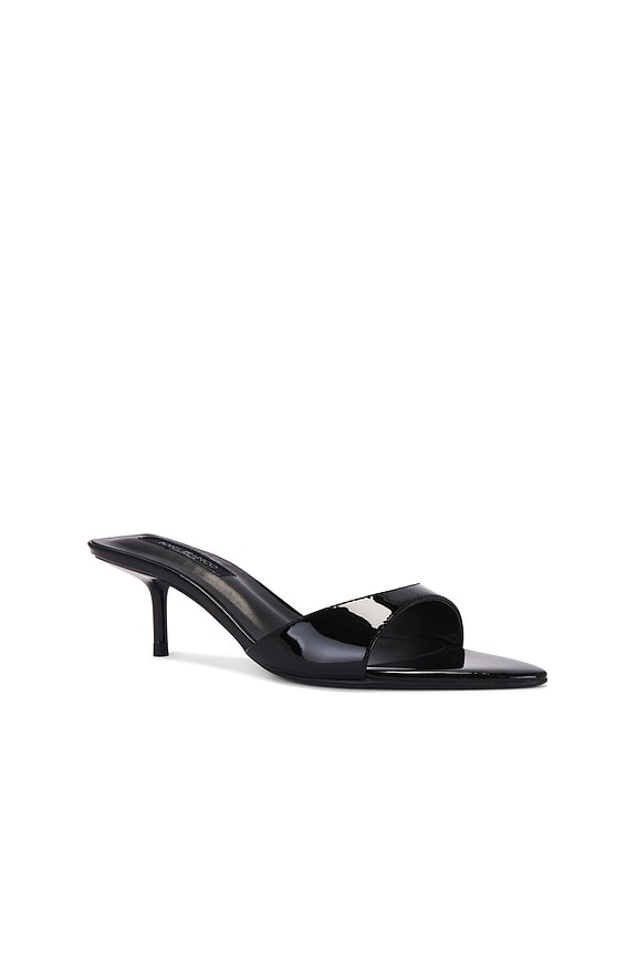 view 2 of 5 Fiesta Heel in Black Patent