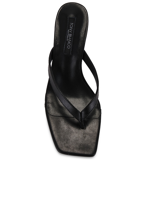 Tony Bianco Topaz Sandal in Black Como | REVOLVE