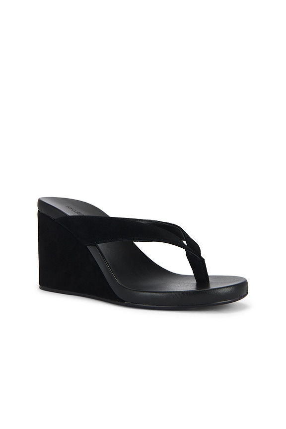 view 2 of 5 Avanti Sandal in Black Suede
