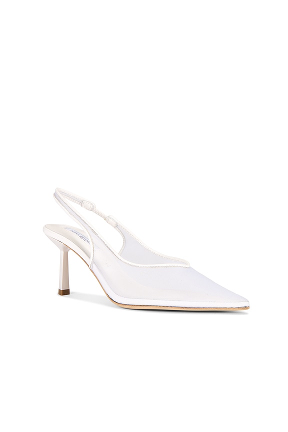view 2 of 5 BREEZE SLINGBACK パンプス in White Nylon