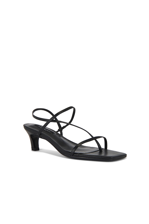 view 2 of 5 SANDALES TULIP in Black Nappa