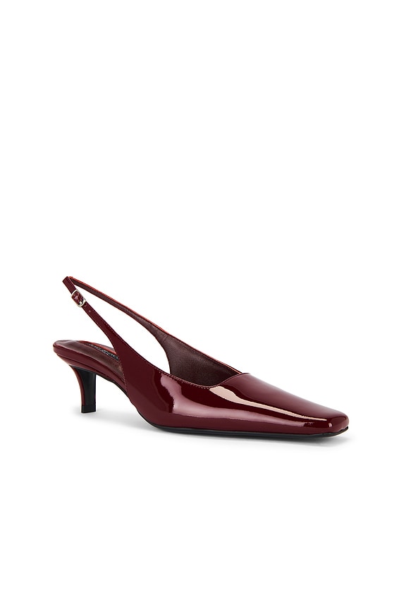 view 2 of 5 ZAAKI SLINGBACK パンプス in Bordeaux Patent