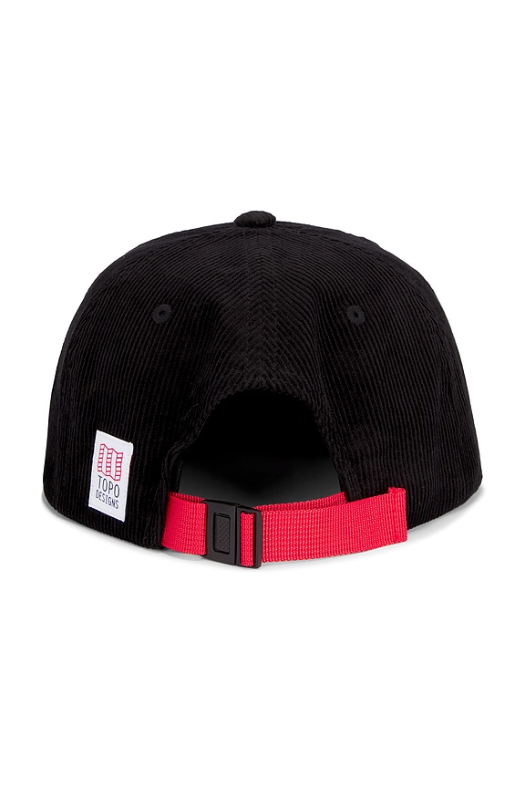 view 2 of 2 Corduroy Trucker Hat in Black