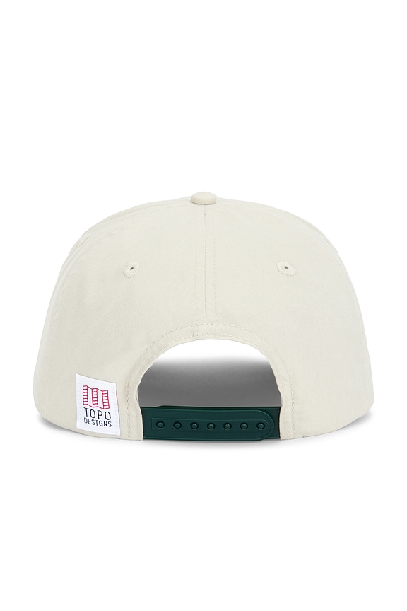 view 2 of 2 CASQUETTE MOUNTAIN SCENE in Bone White