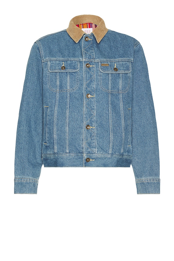 view 1 of 4 Sightseer Jean Jacket in Mid Denim