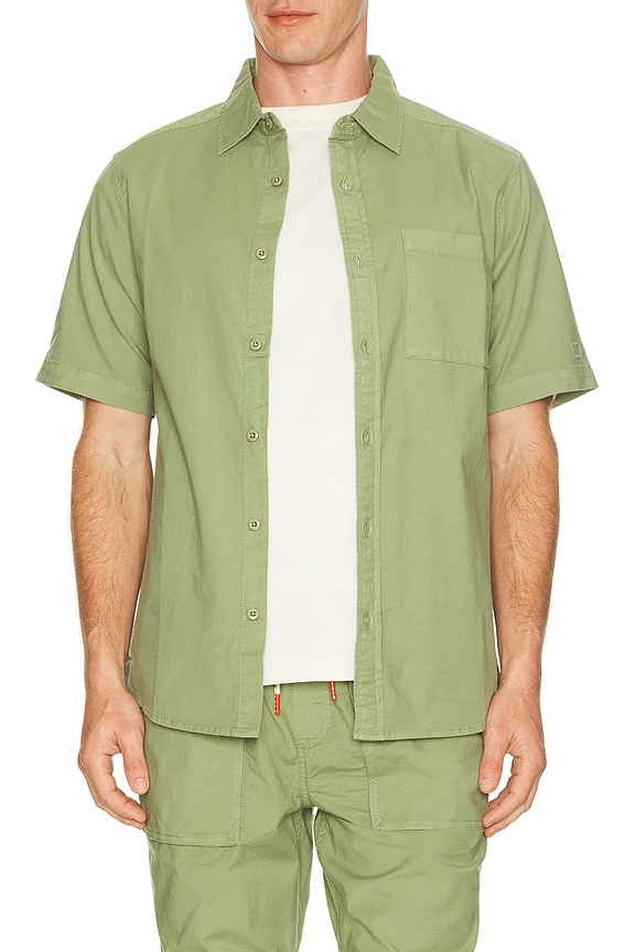 view 1 of 4 DESERT 셔츠 in Oil Green